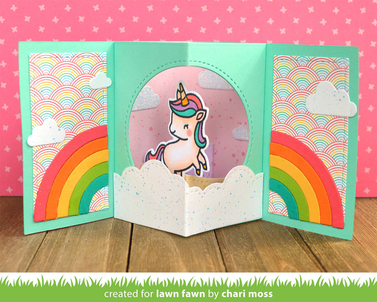 center picture window card add-on