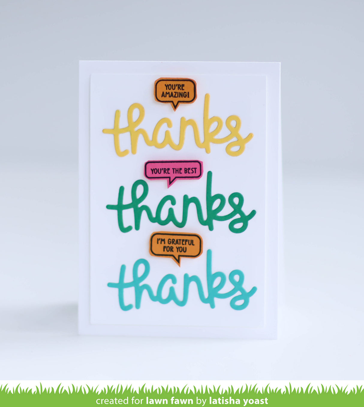 all the speech bubbles