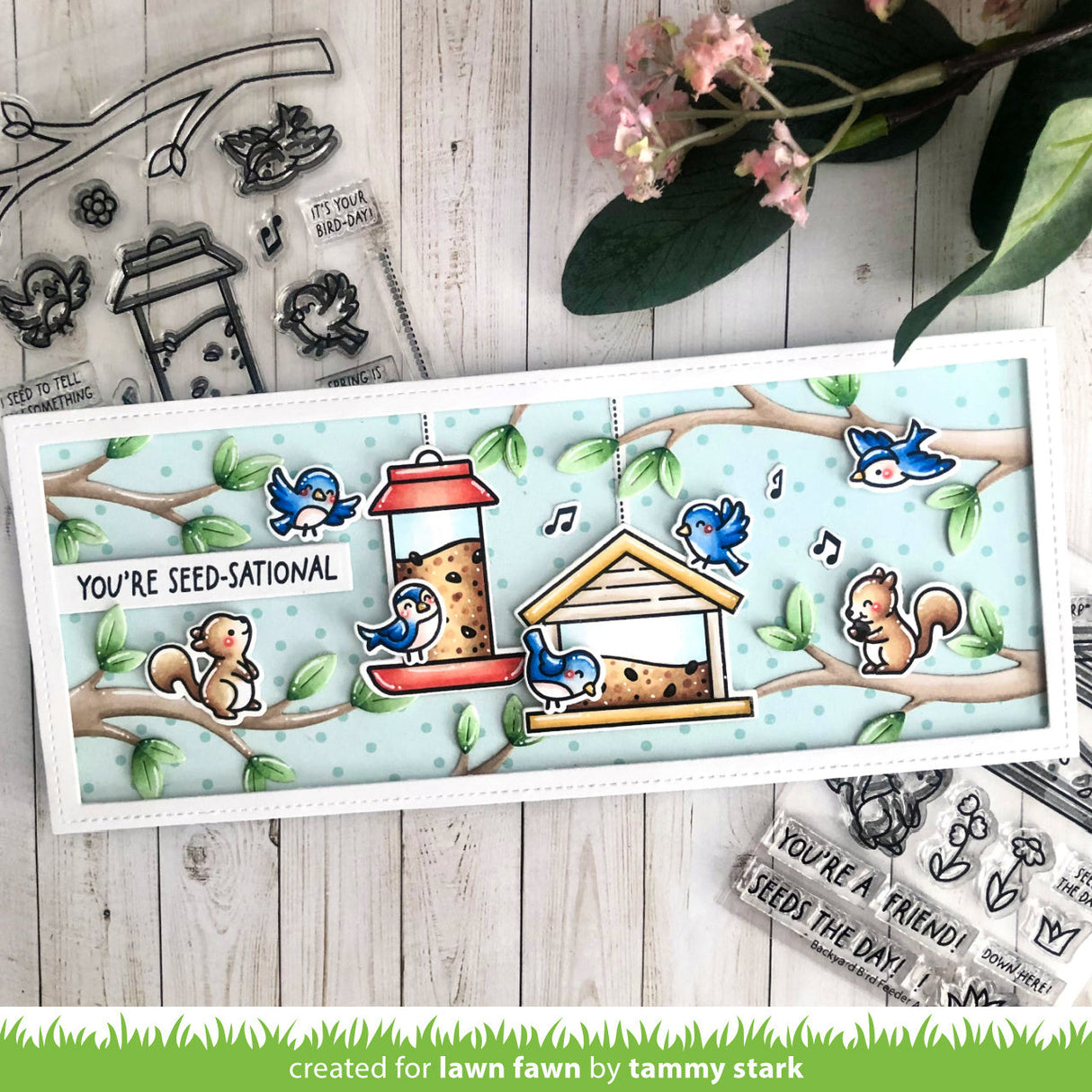 backyard bird feeder add-on