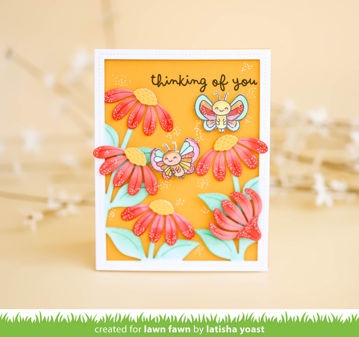 big blossom backdrop: portrait