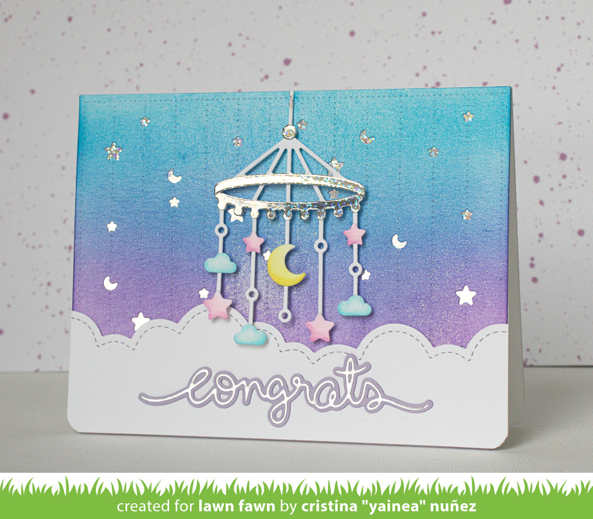 moon and stars mobile