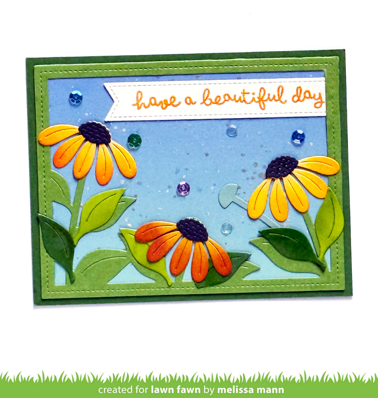 big blossom backdrop: landscape