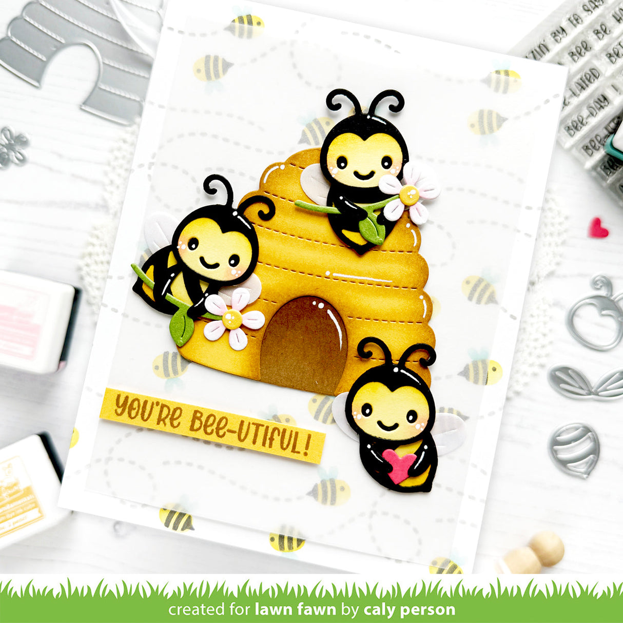 henry's build-a-sentiment: honey bee