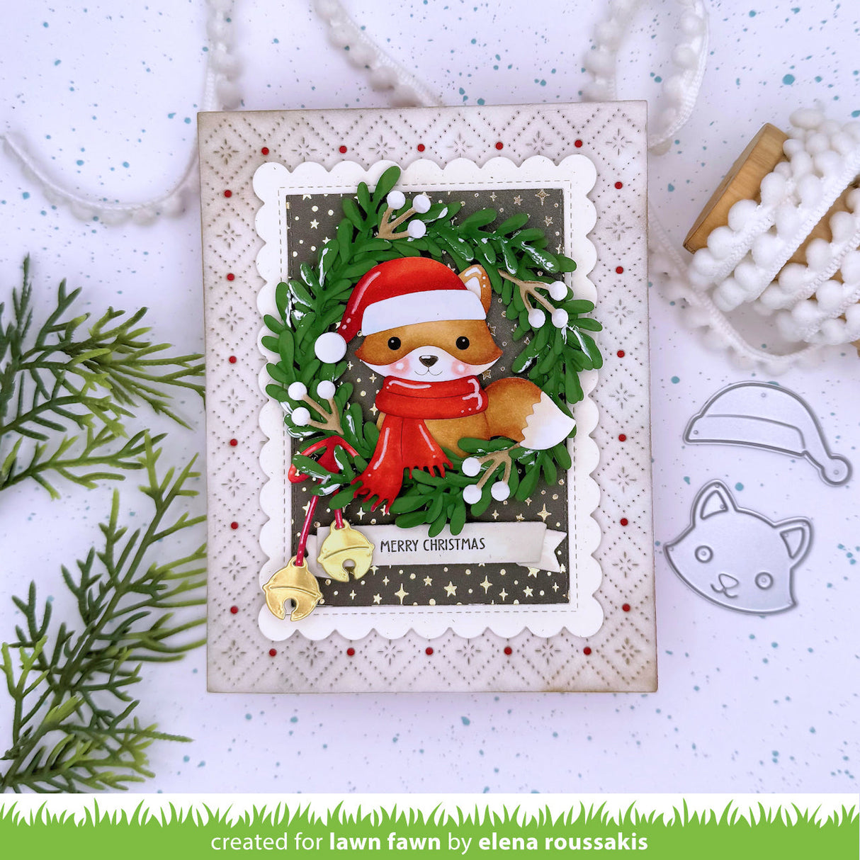 build-a-critter christmas accessories