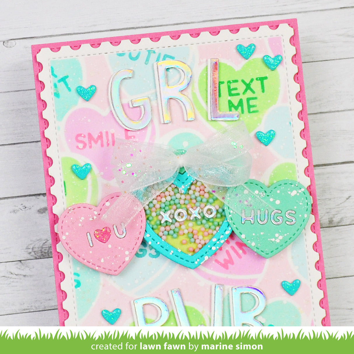 postage rectangle stackables