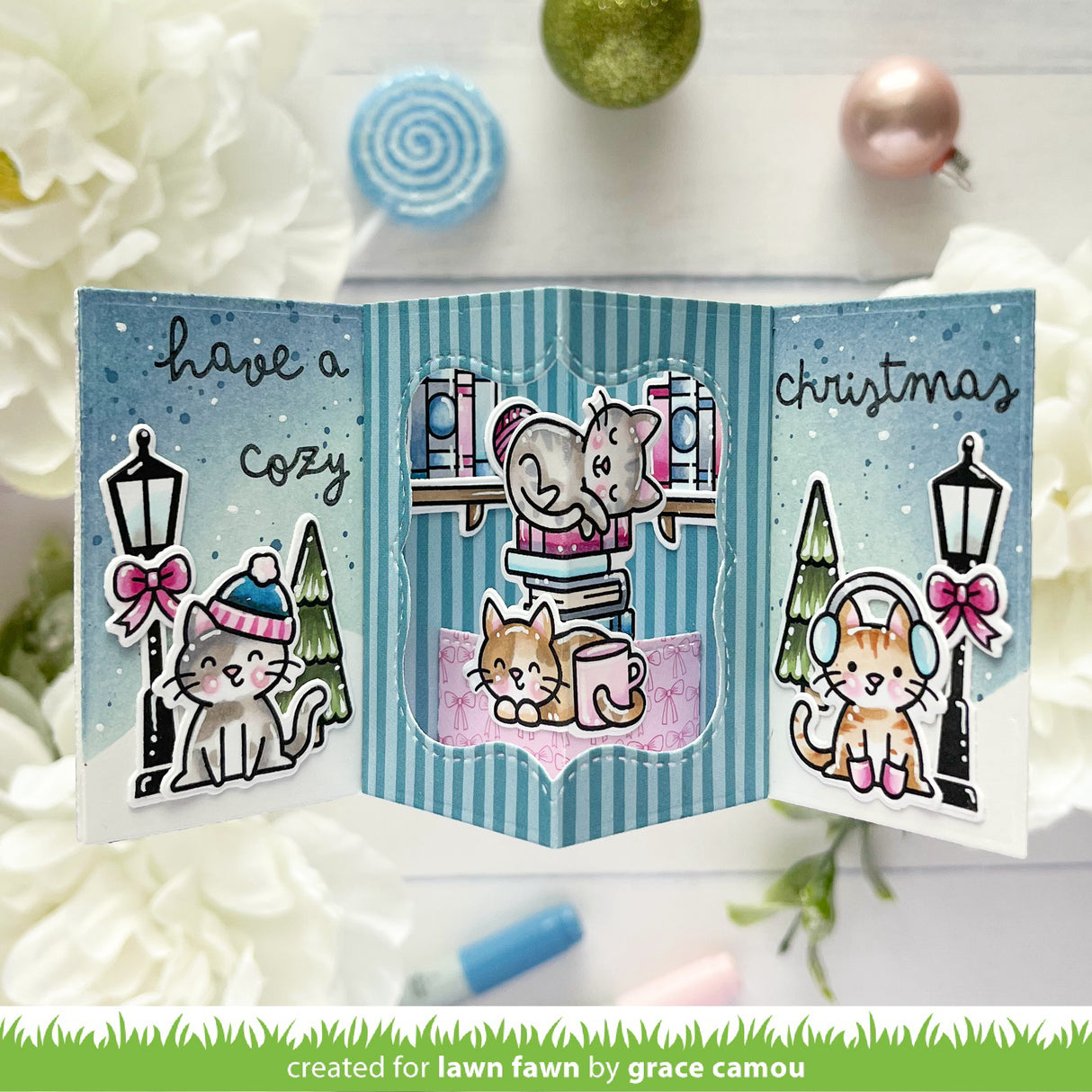 center picture window card holiday add-on