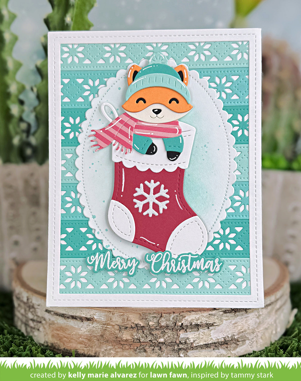 nordic snowflake border