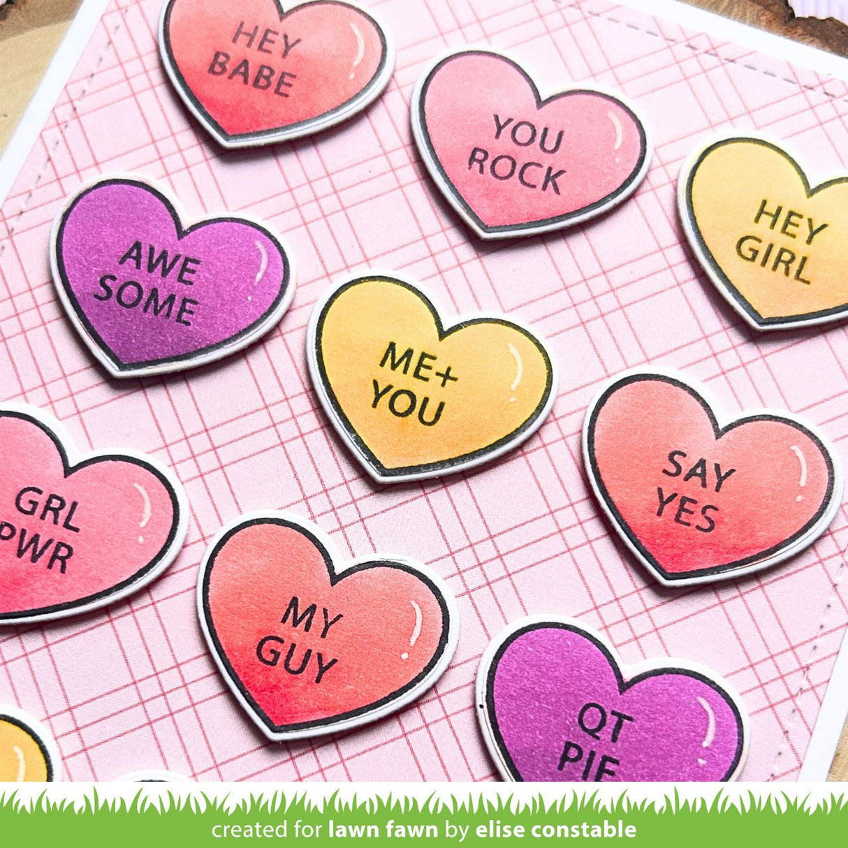 critter conversation hearts add-on