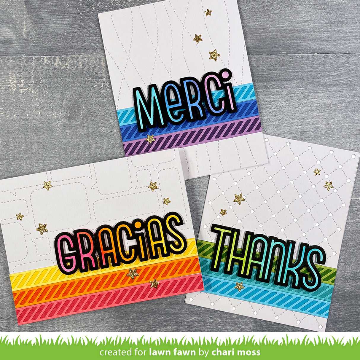 diagonal stripes border