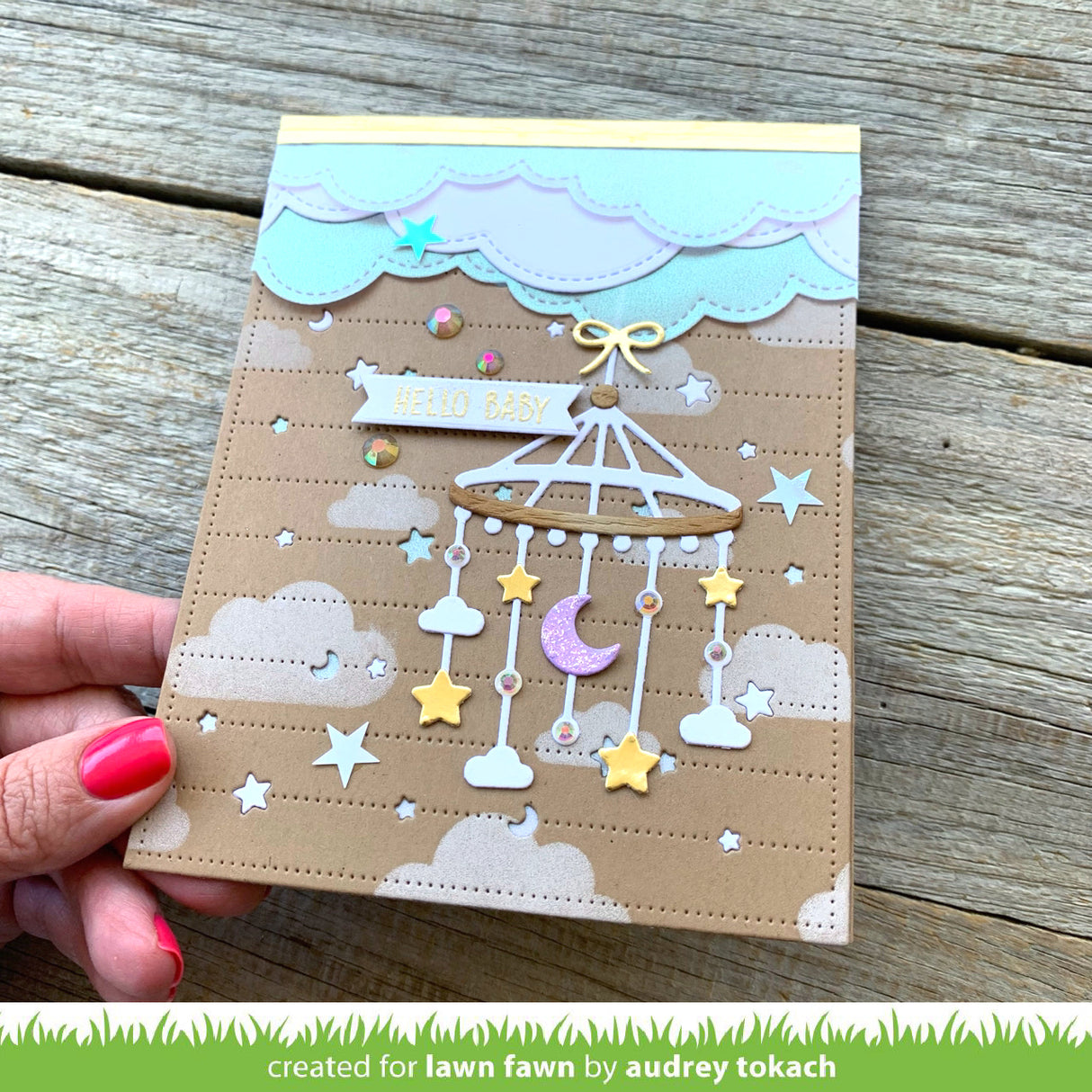 moon and stars mobile