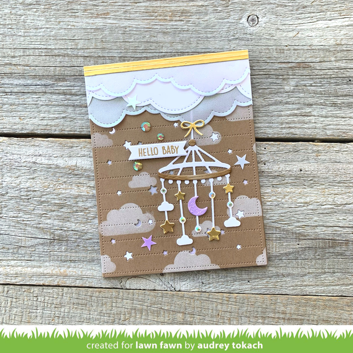 moon and stars mobile