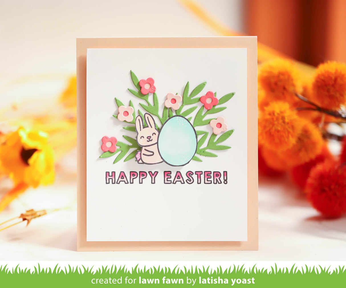 stamp 'n stencil easter eggs