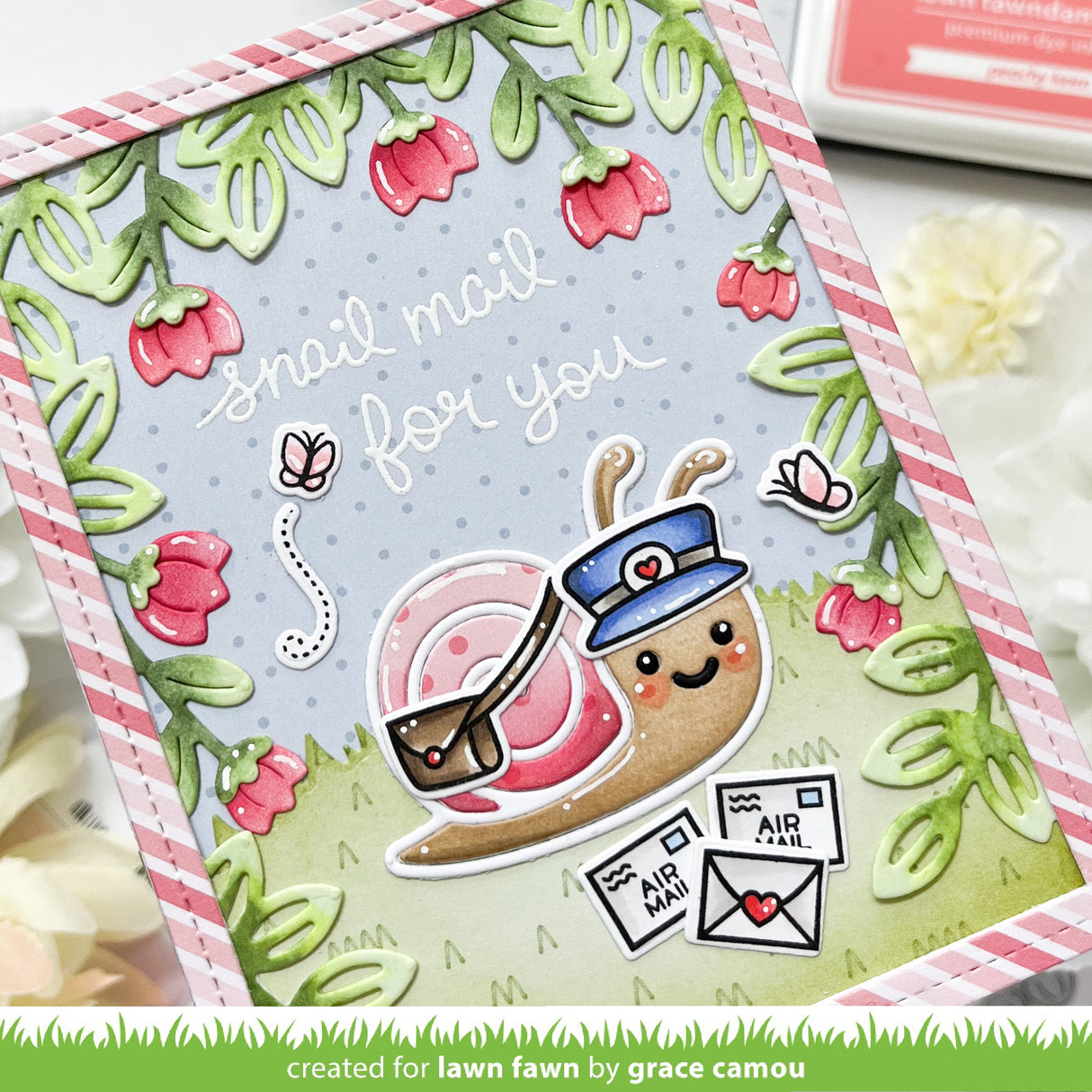 flower garden backdrop