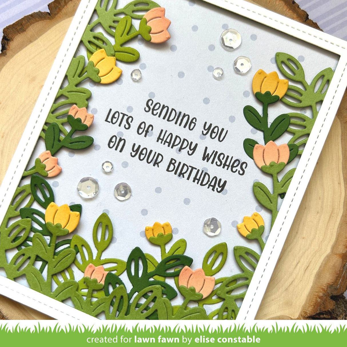 flower garden backdrop