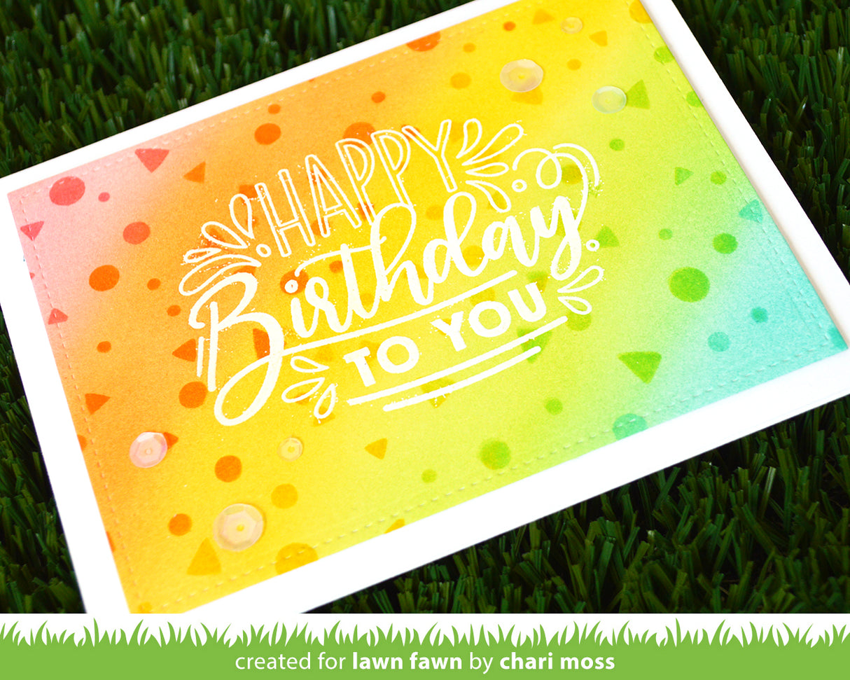 giant birthday messages