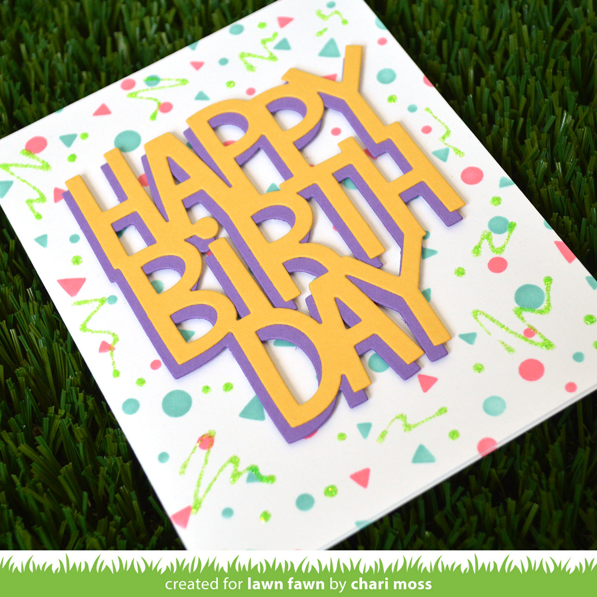 giant happy birthday