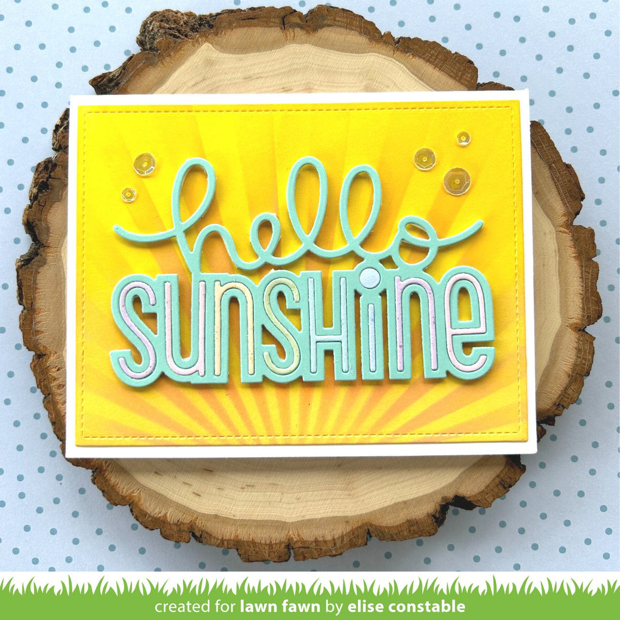 giant hello sunshine