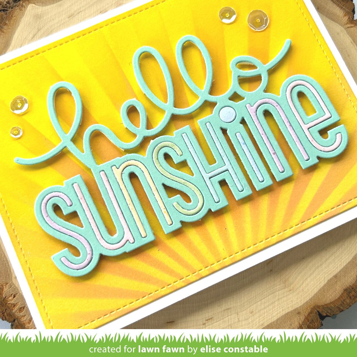 giant hello sunshine