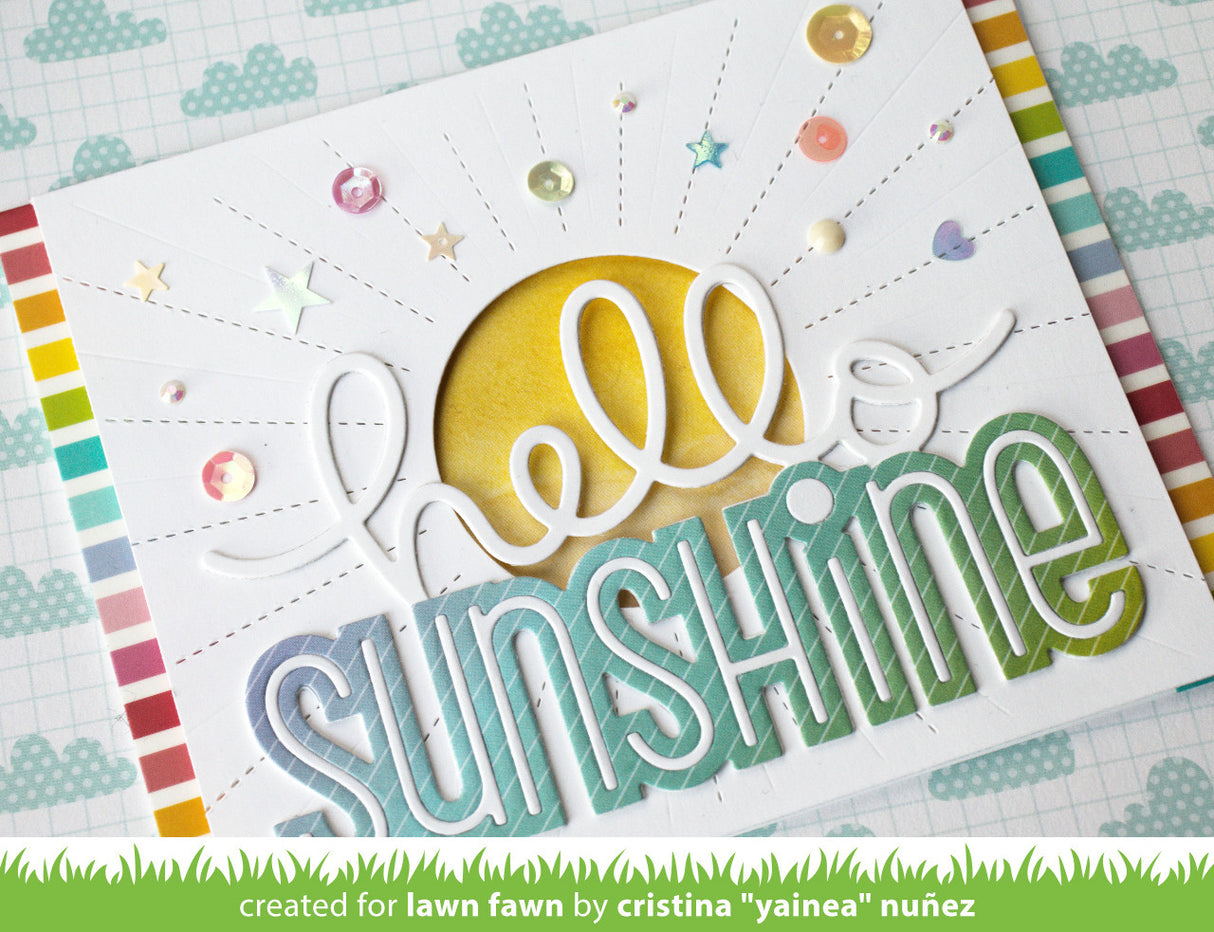 giant hello sunshine