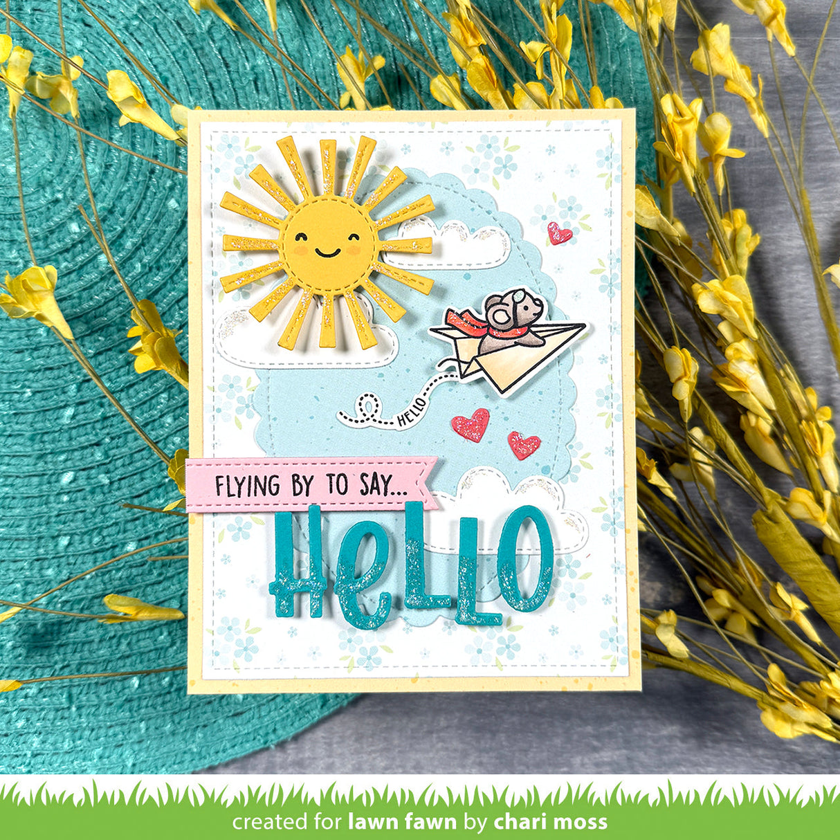 stitched scalloped oval stackables