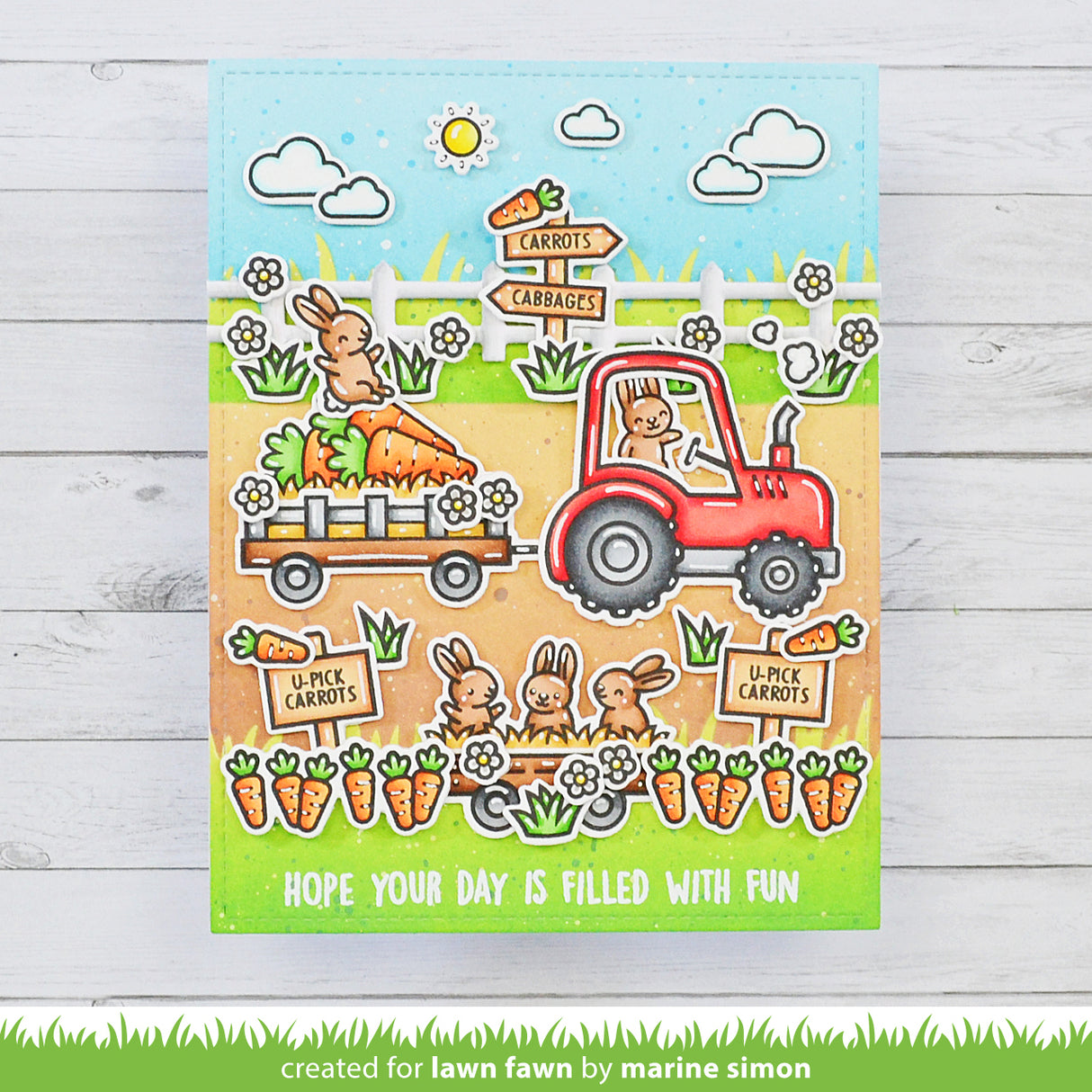 hay there, hayrides! bunny add-on