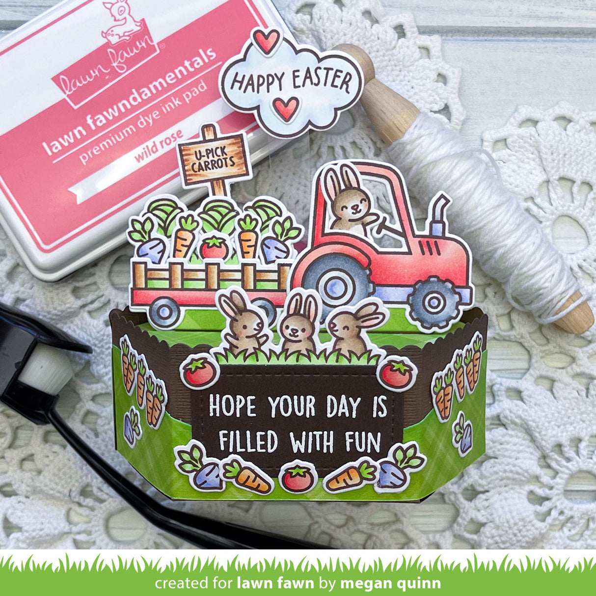 hay there, hayrides! bunny add-on