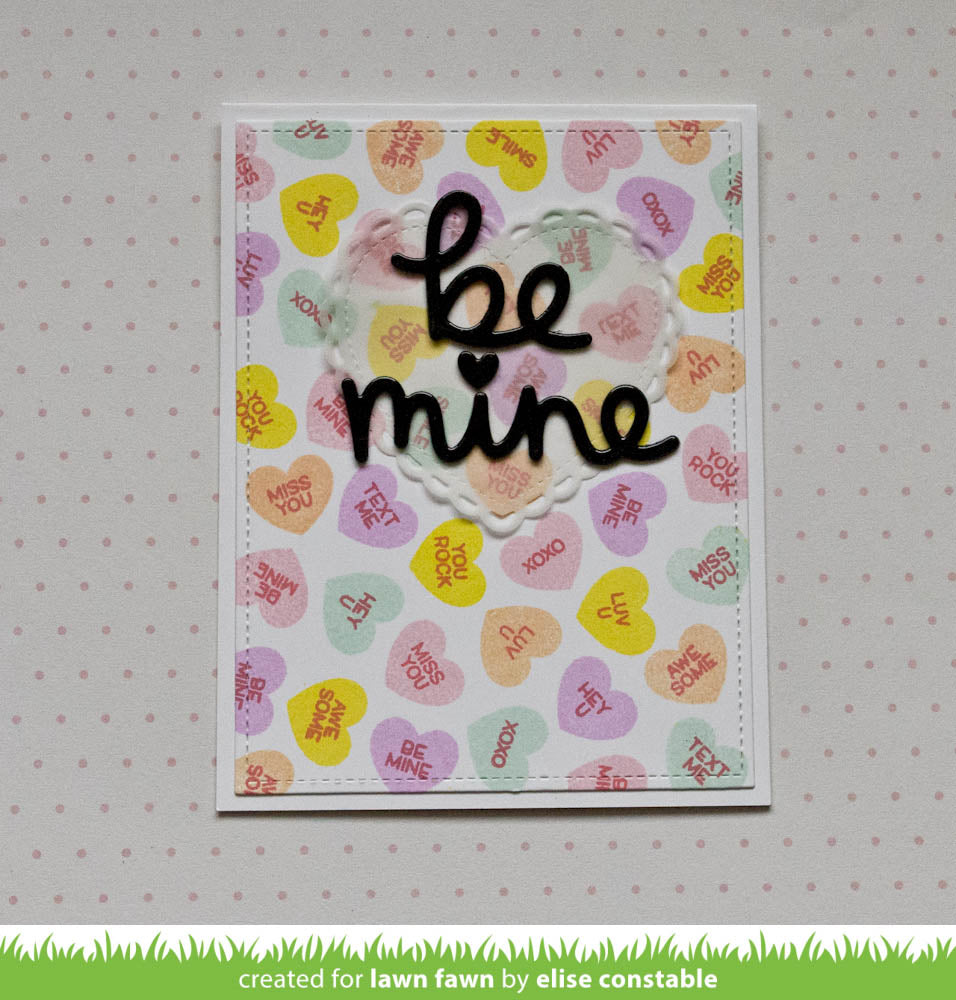 how you bean? conversation heart add-on