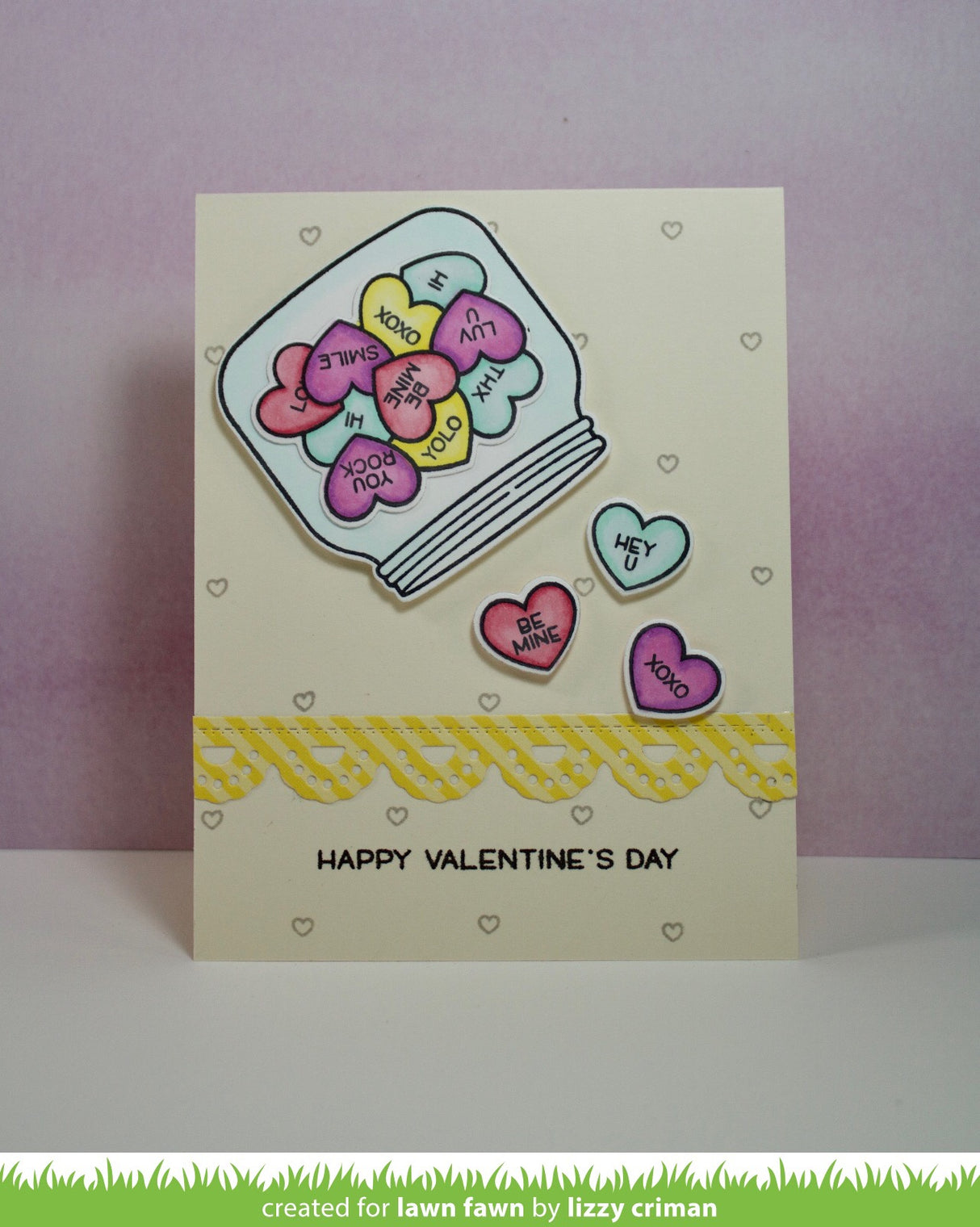how you bean? conversation heart add-on
