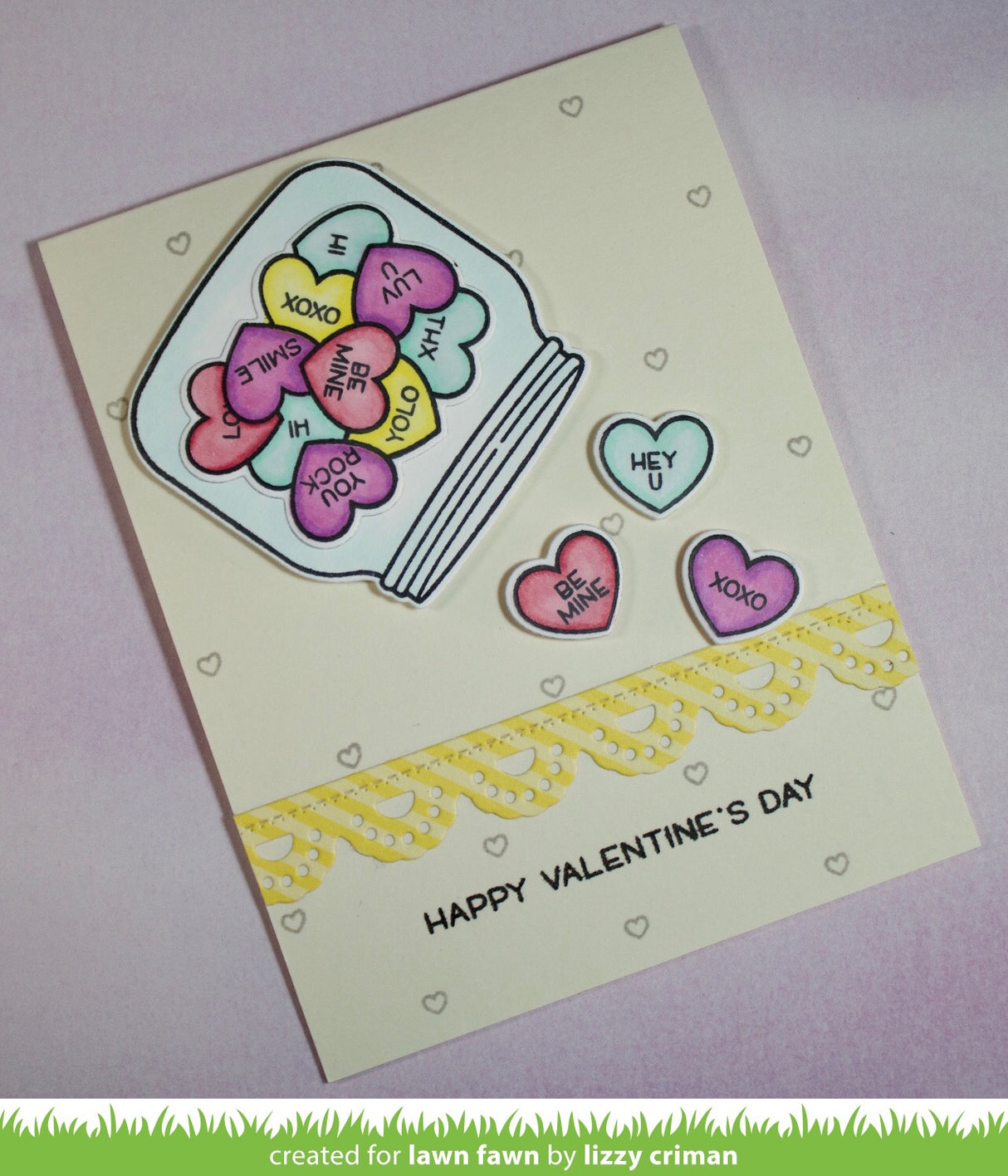 how you bean? conversation heart add-on