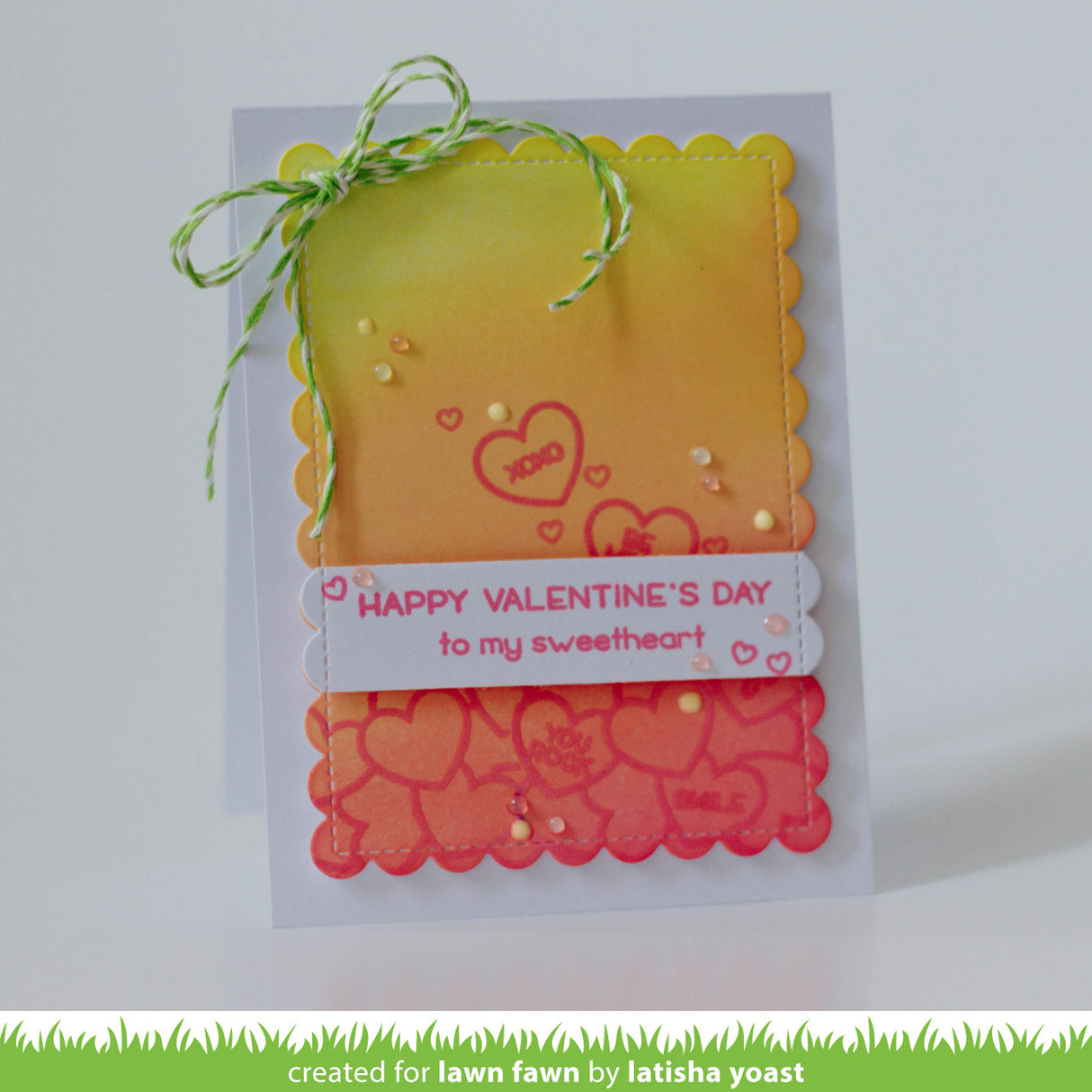 how you bean? conversation heart add-on