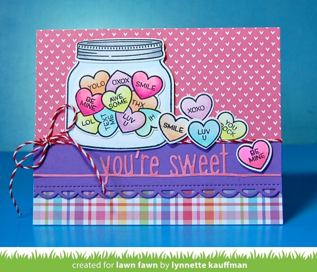 how you bean? conversation heart add-on