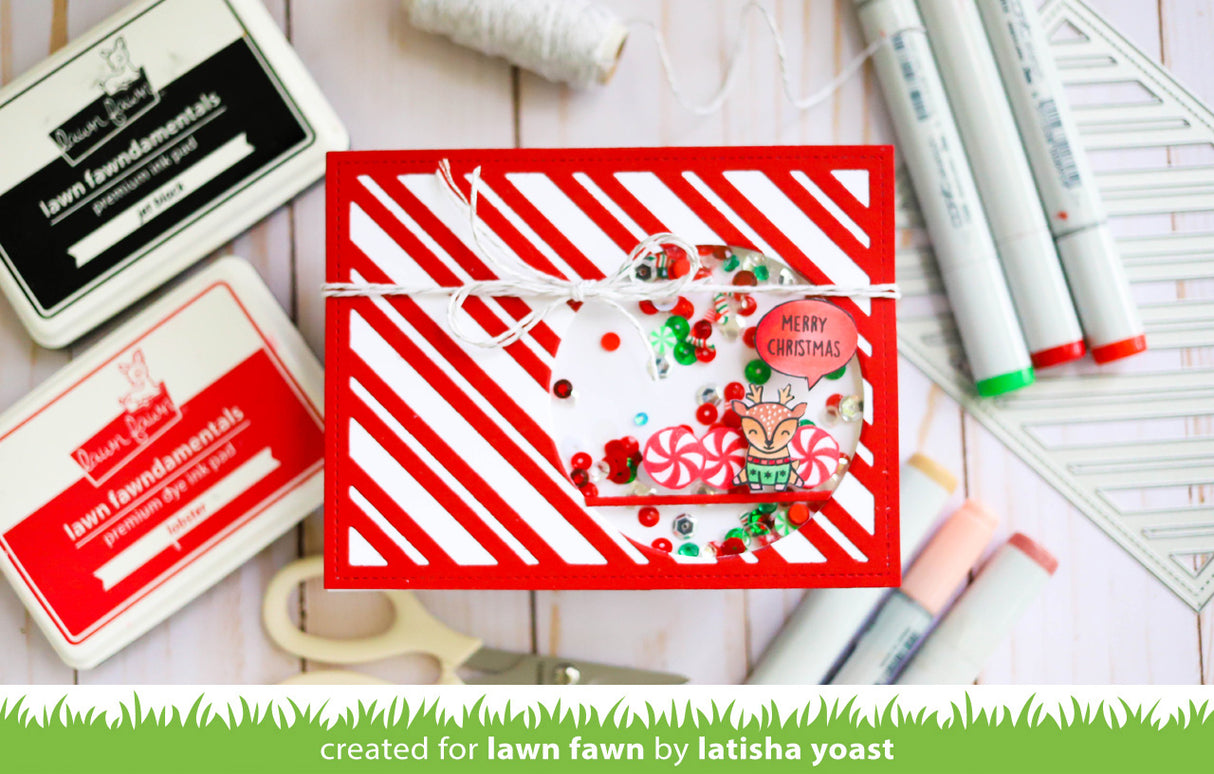 peppermint stripes backdrop