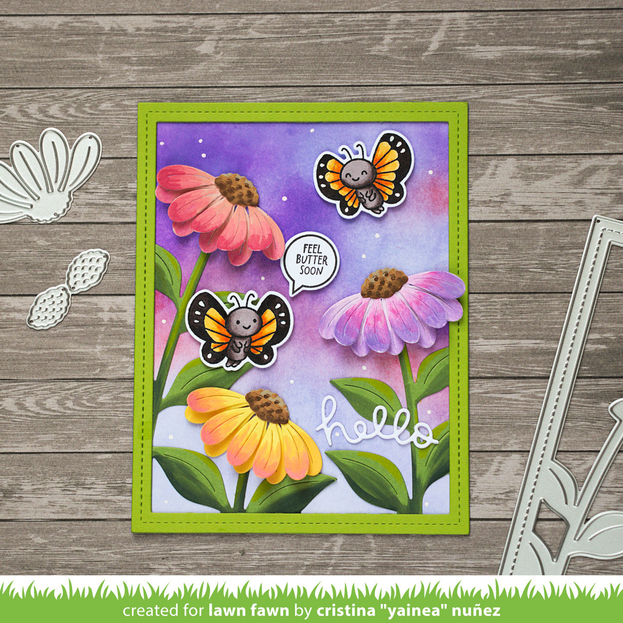 big blossom backdrop: portrait