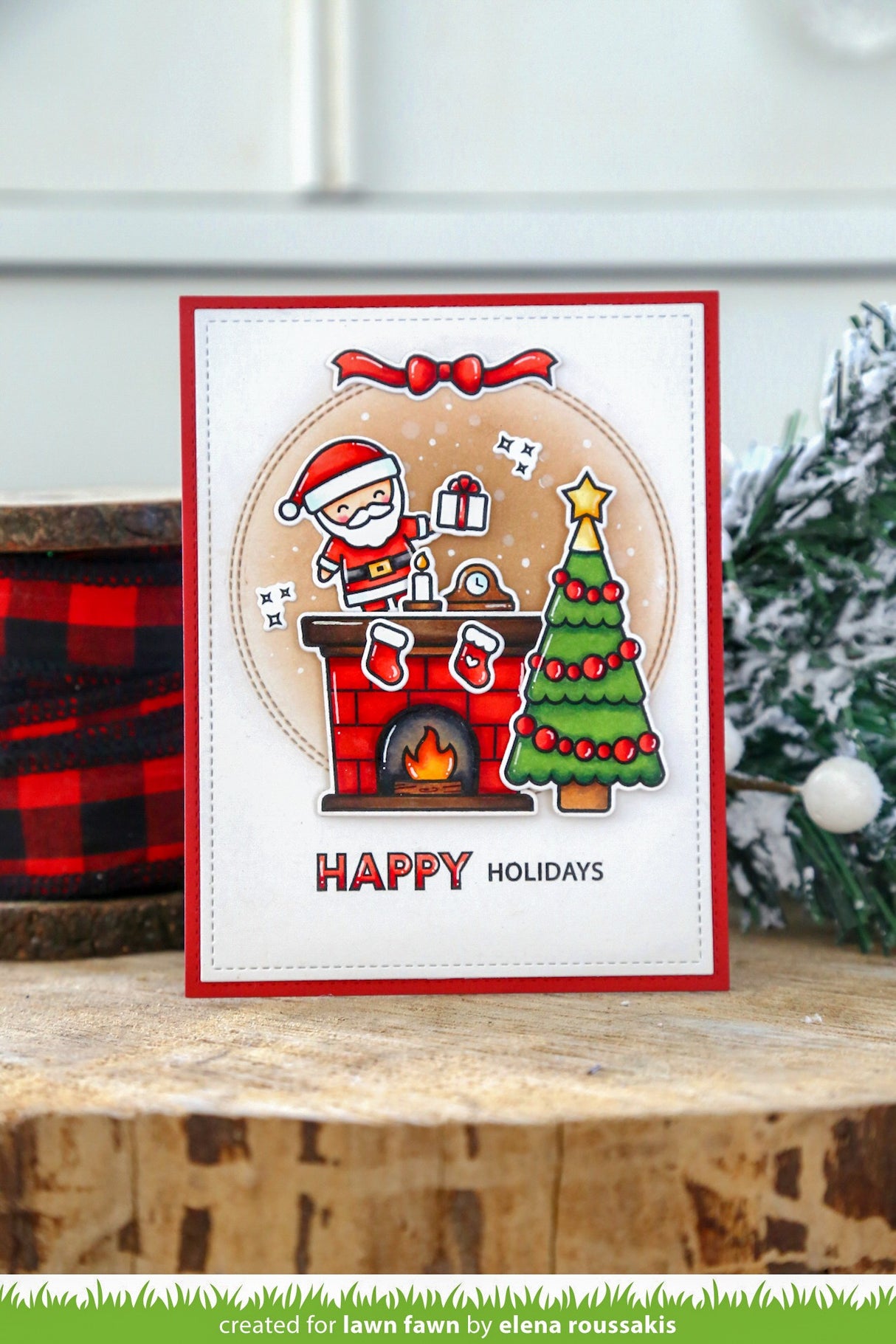 just stitching double circles