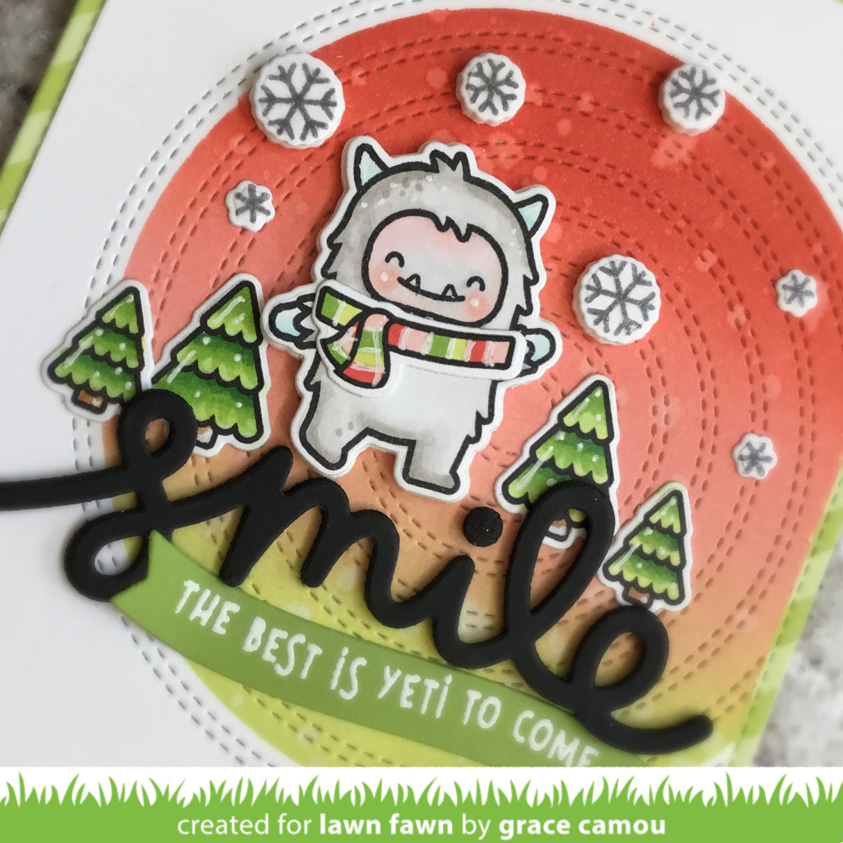 just stitching double circles