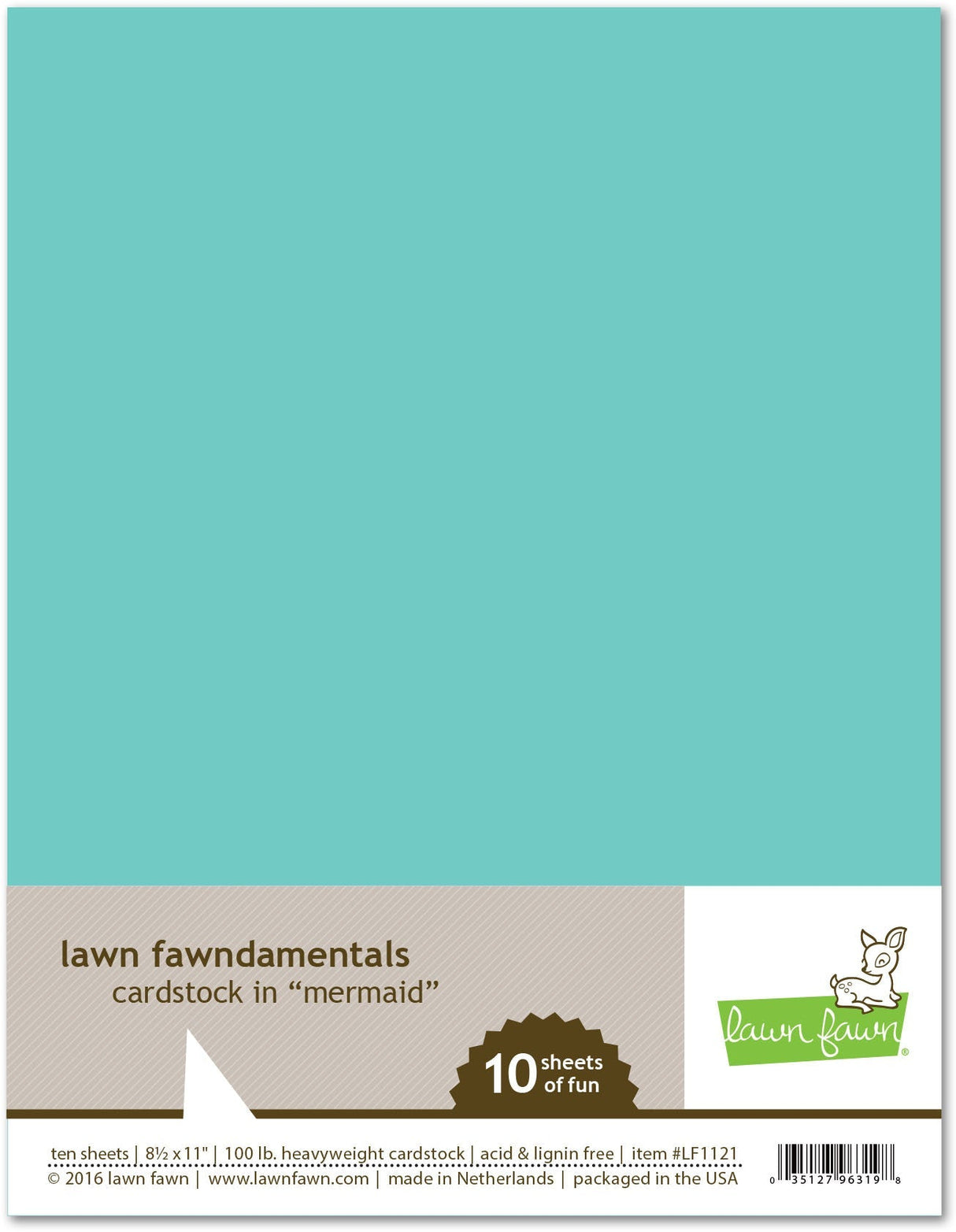 mermaid cardstock