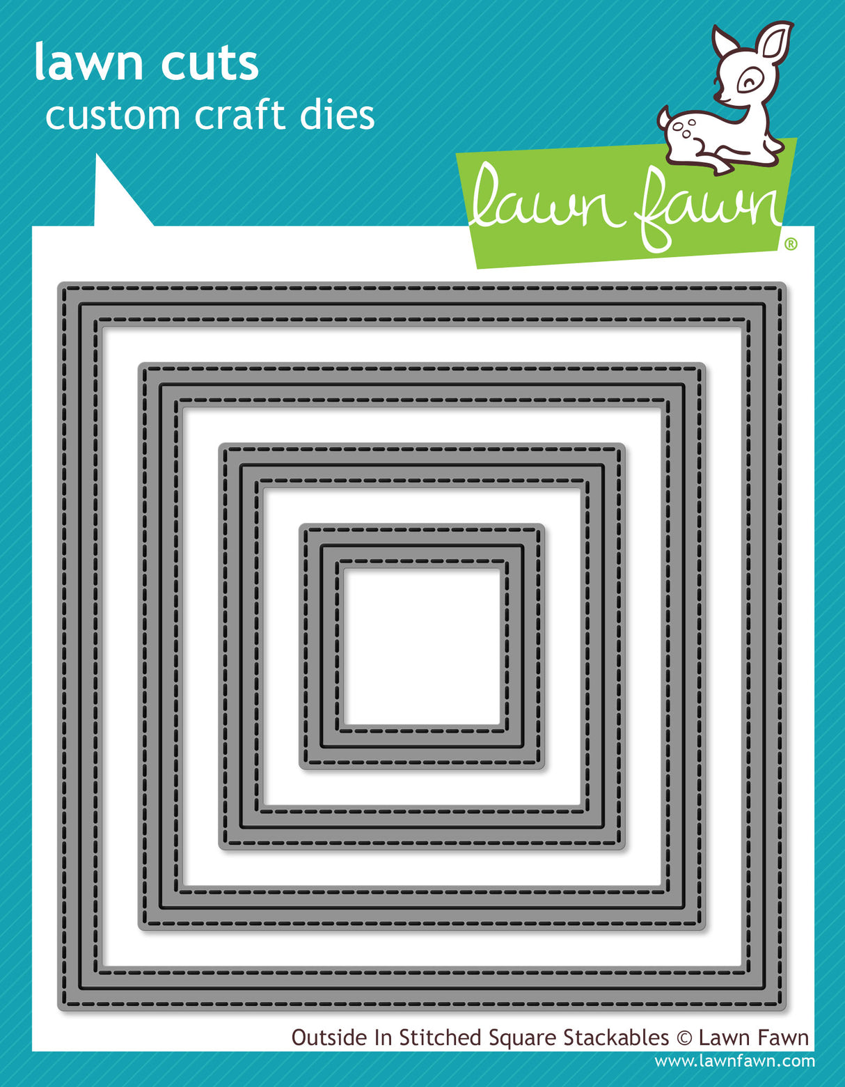 outside in stitched square stackables