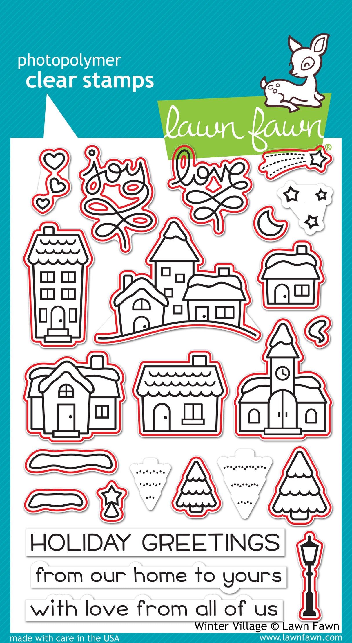 winter village lawn cuts