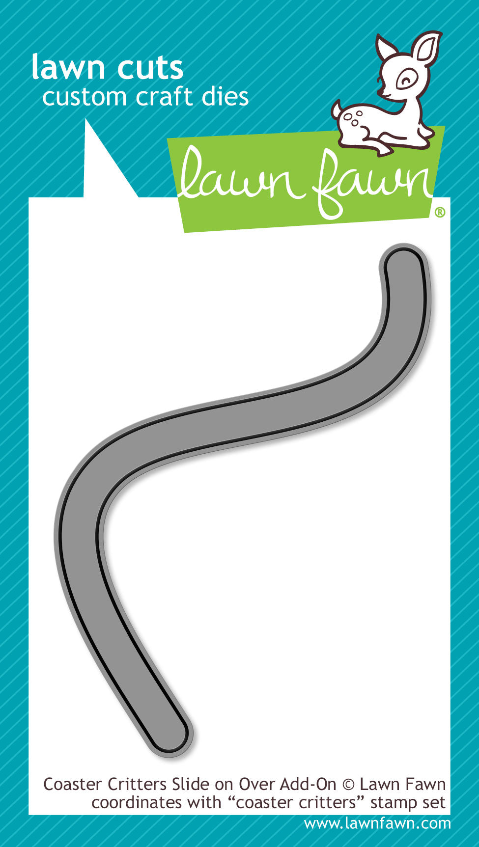 coaster critters slide on over add-on