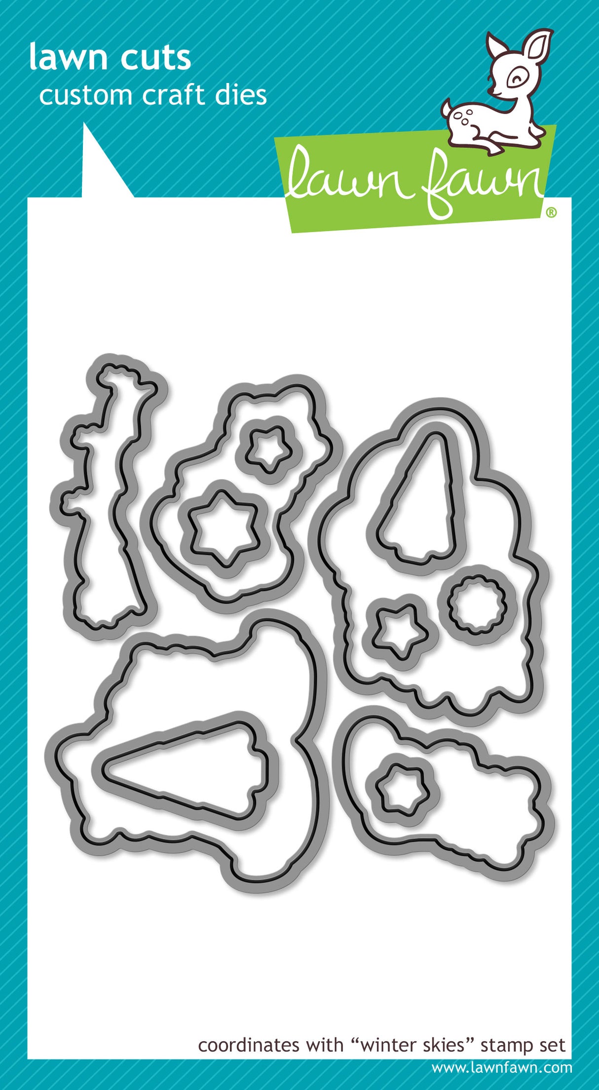 winter skies lawn cuts