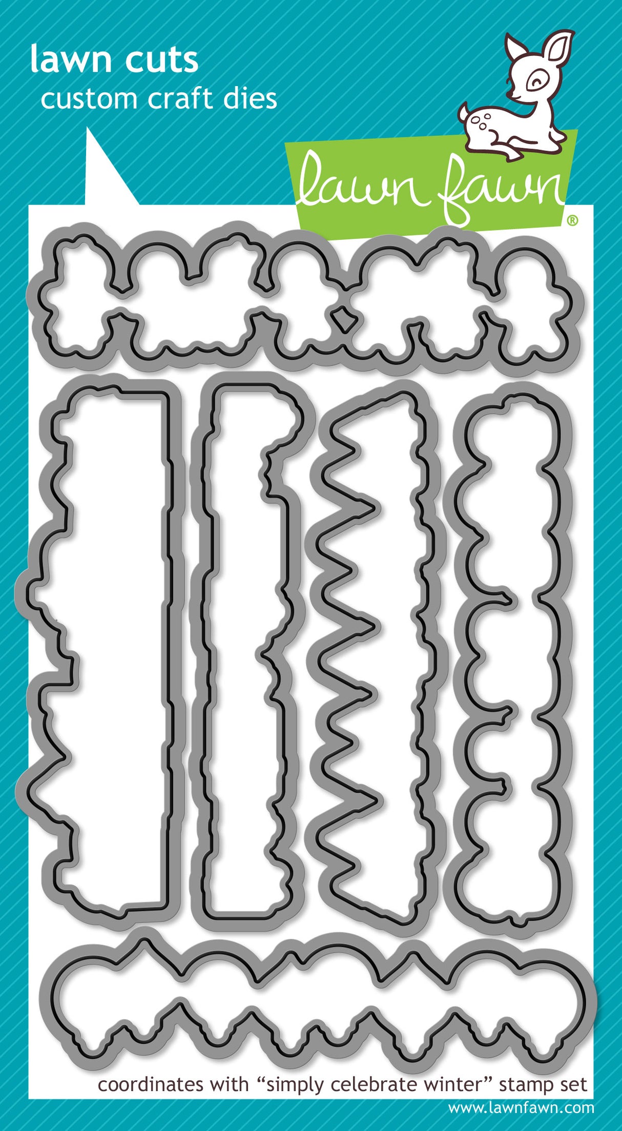 simply celebrate winter lawn cuts