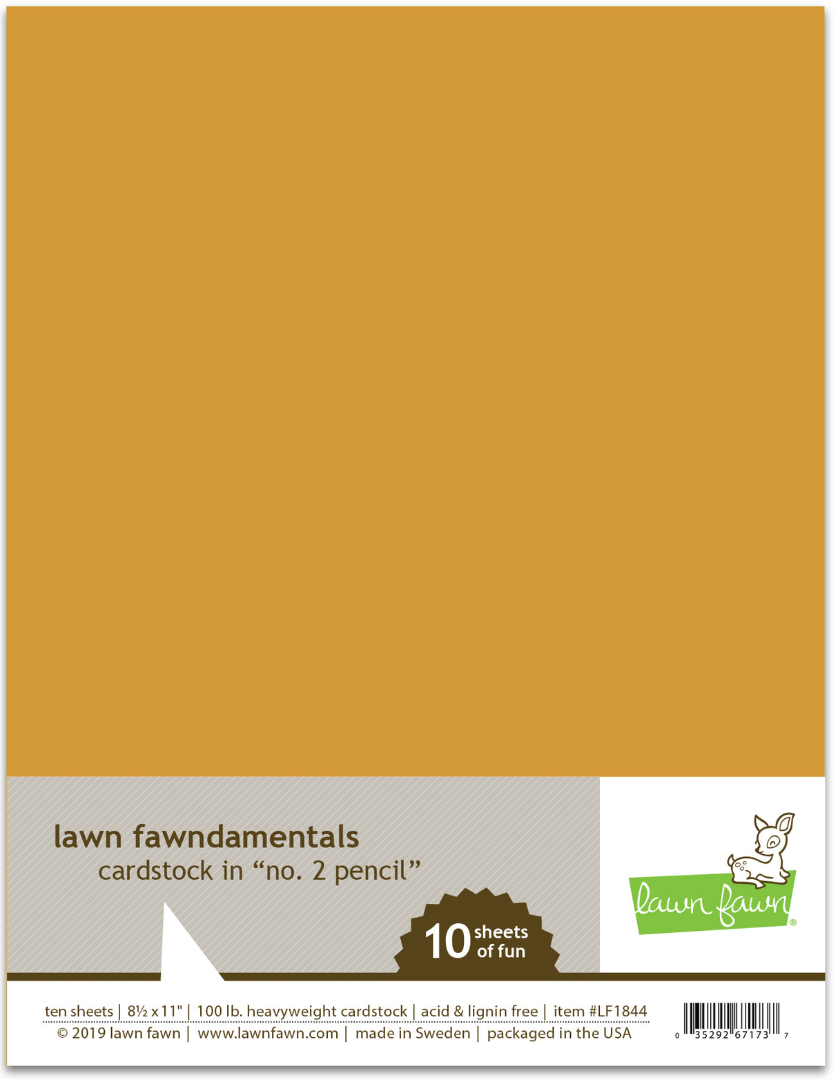 no. 2 pencil cardstock