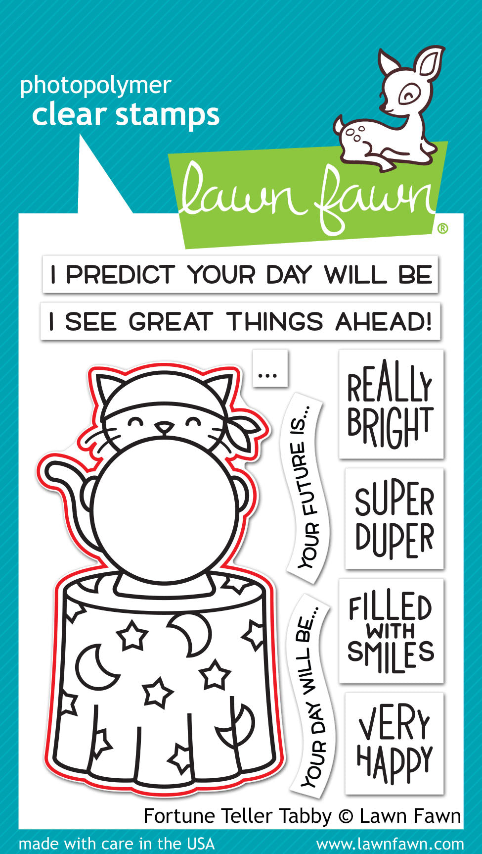 fortune teller tabby lawn cuts