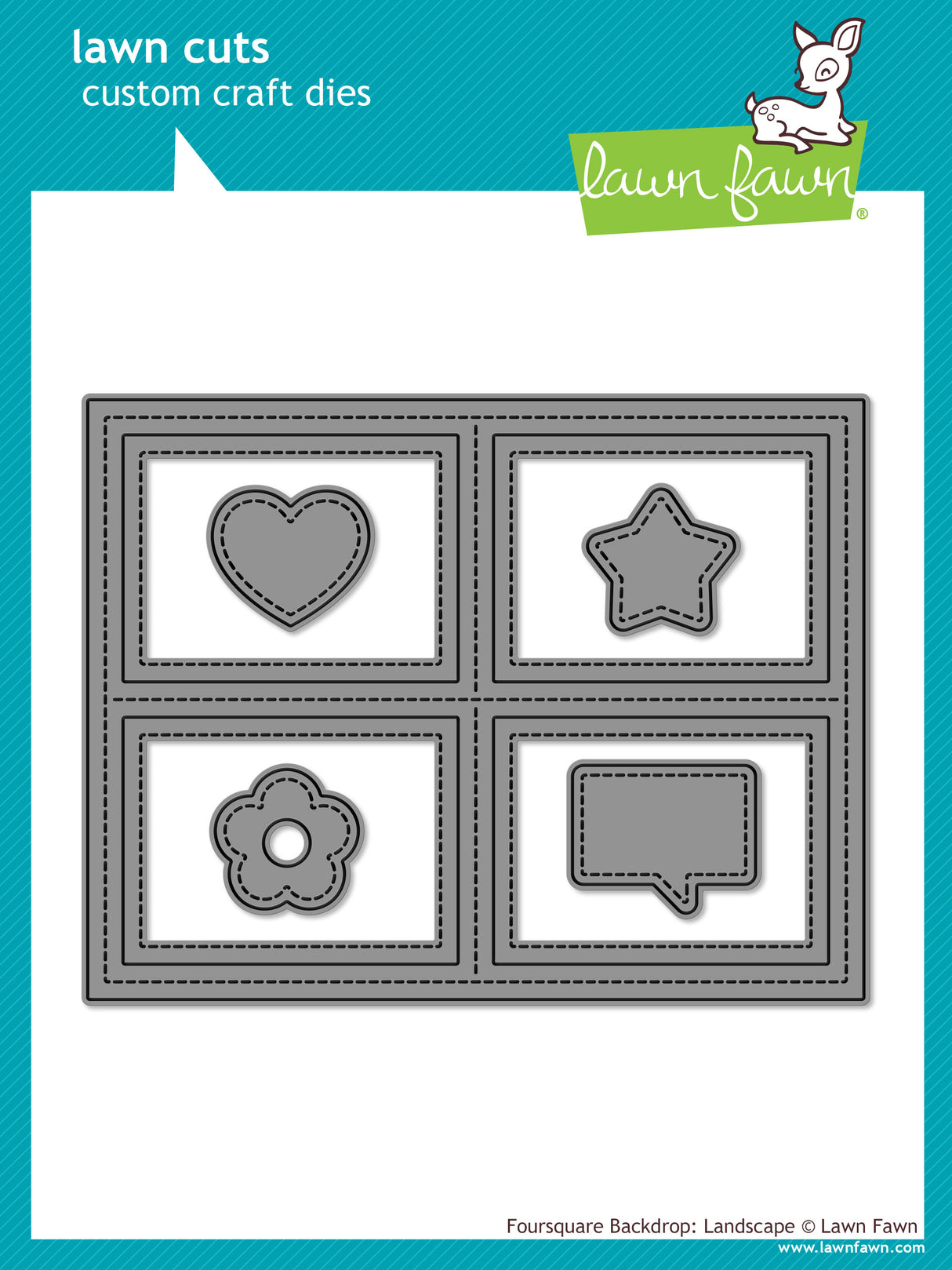 foursquare backdrop: landscape