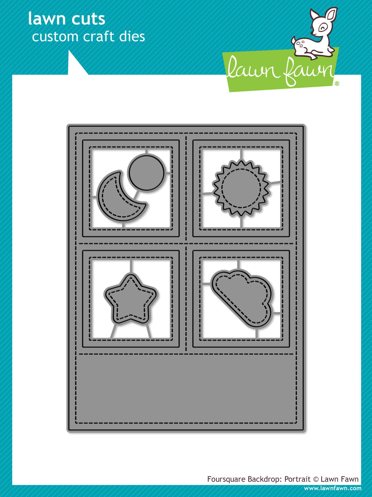 foursquare backdrop: portrait