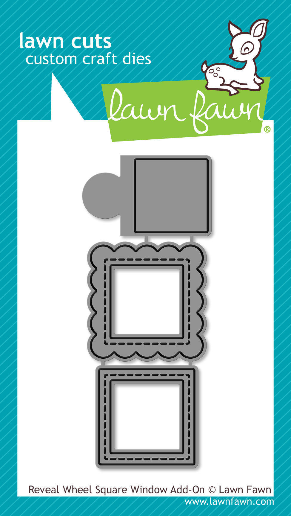 reveal wheel square window add-on