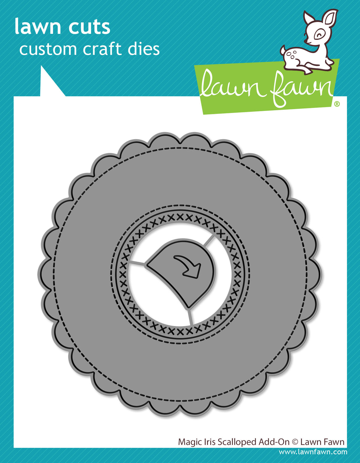 magic iris scalloped add-on