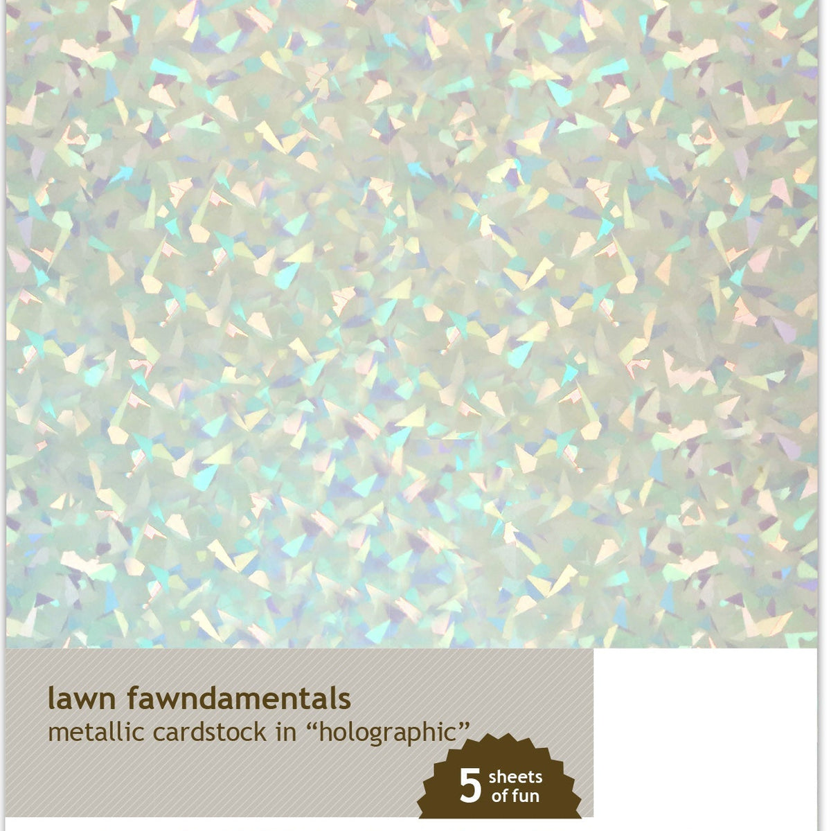 metallic cardstock