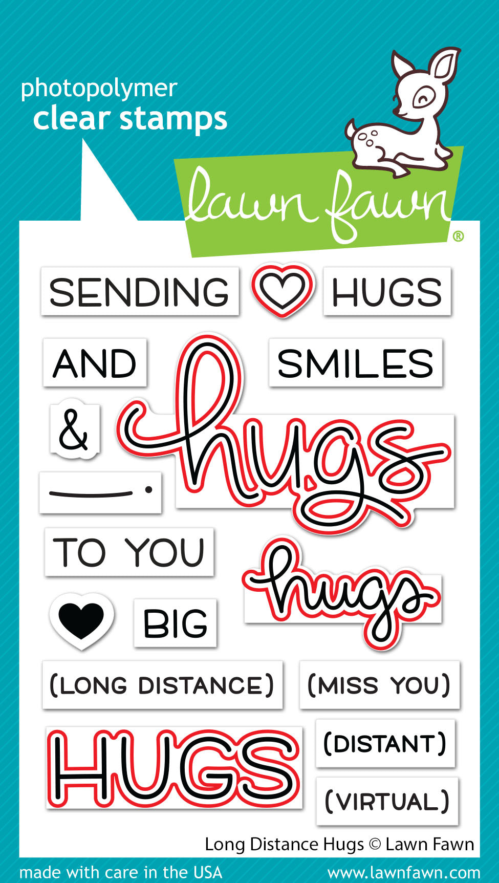 long distance hugs lawn cuts