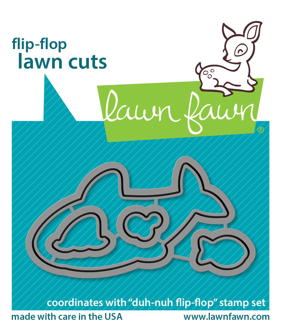 duh-nuh flip-flop lawn cuts